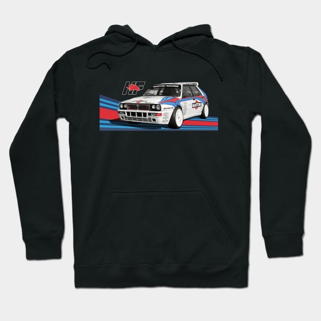 Lancia Delta HF integrale Group A Hoodie by cowtown_cowboy